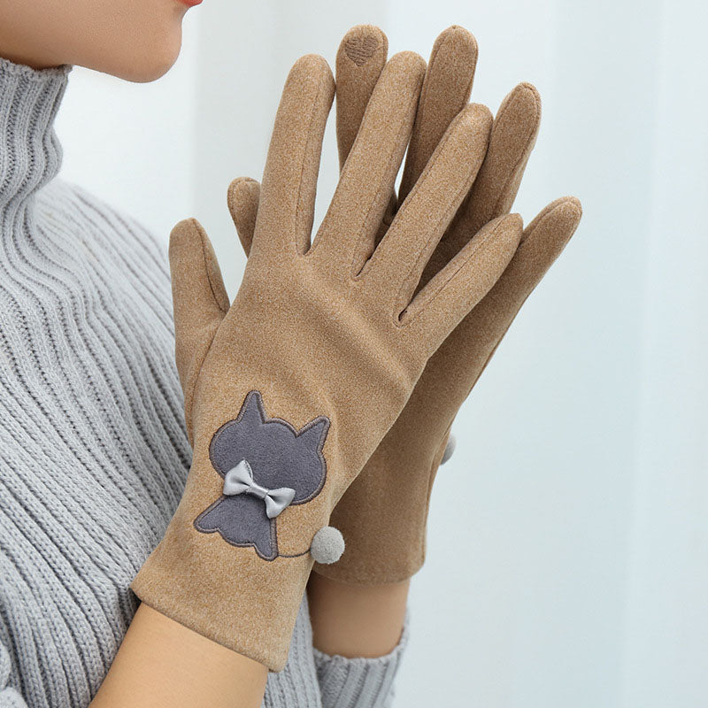 Cartoon Cat Gloves