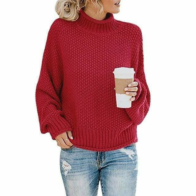 Casual Loose Knitted Pullover